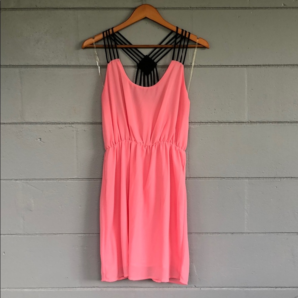 SAN JOY pink dress